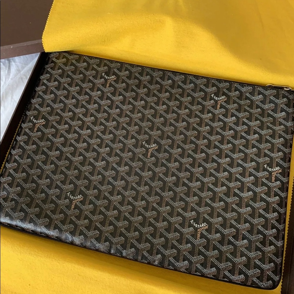 Goyard Senat Canvas GM Black